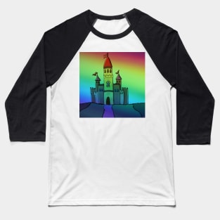 Magical Castle Baseball T-Shirt